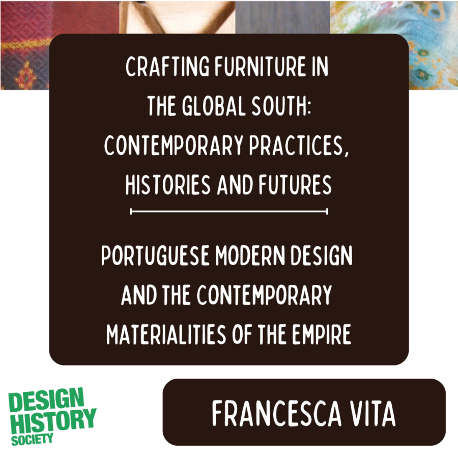 Crafting Furniture in the Global South: Portuguese Modern Design and the Contemporary Materialities of the Empire