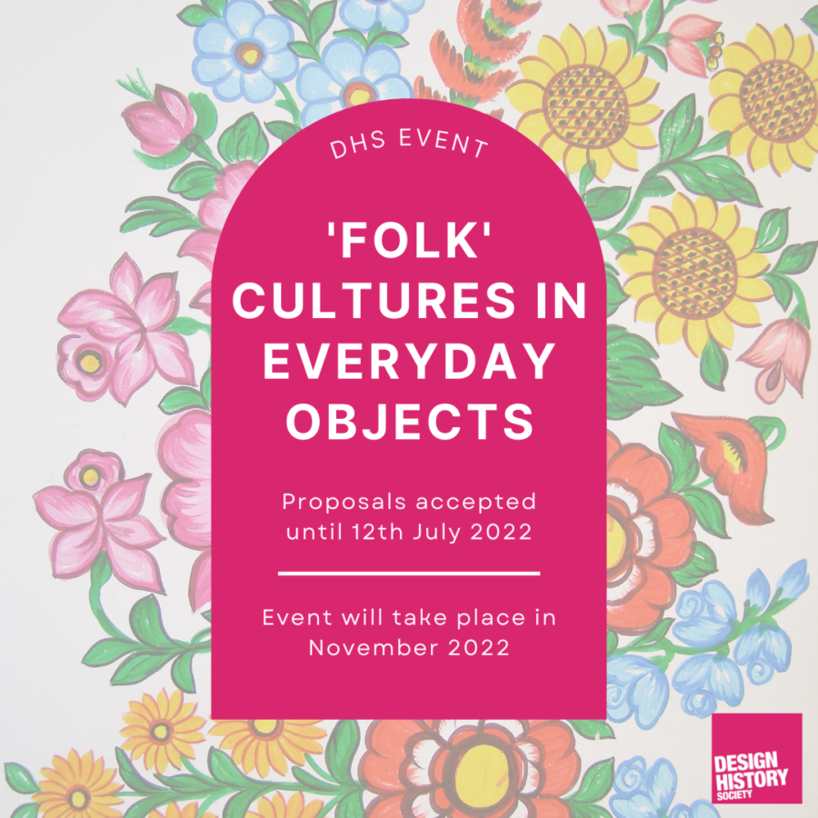 Call for papers: ‘FOLK’ CULTURES IN EVERYDAY OBJECTS