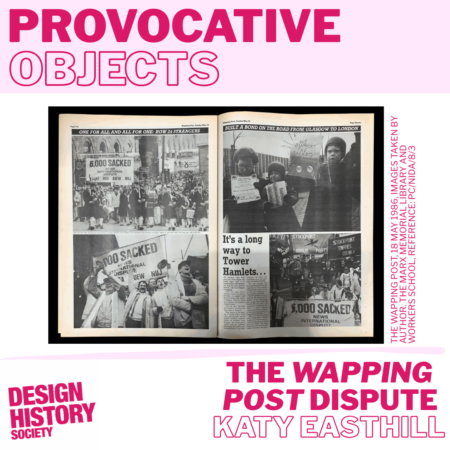Provocative Objects: The Wapping Post - Blog - Design History Society