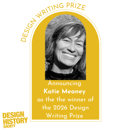 Announcing the 2026 Design Writing Prize Winner and runner up